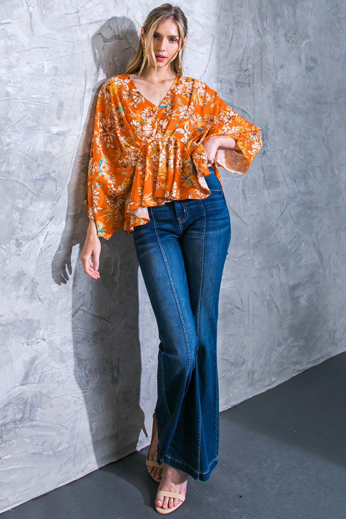FIND YOU WELL WOVEN TOP Flying Tomato