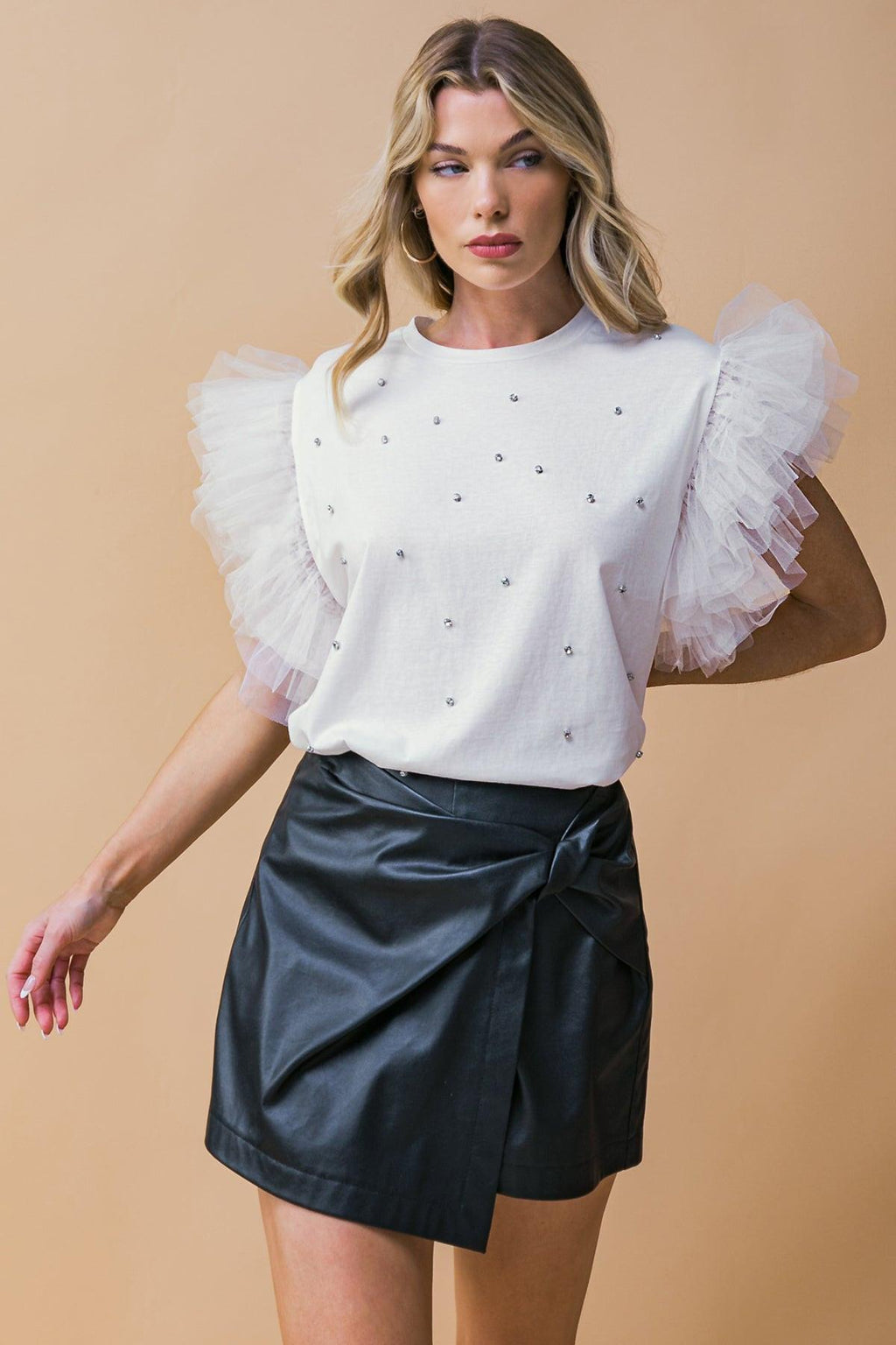 ICONIC BEAUTY KNIT TOP Flying Tomato