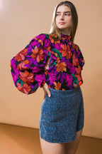 MOODY SWEETIE WOVEN TOP Flying Tomato