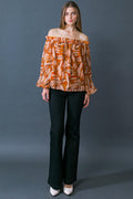 MAKE ME BELIEVE WOVEN TOP Flying Tomato