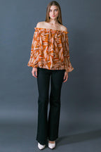 MAKE ME BELIEVE WOVEN TOP Flying Tomato