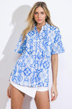 JUST CAN'T WAIT WOVEN TOP Flying Tomato