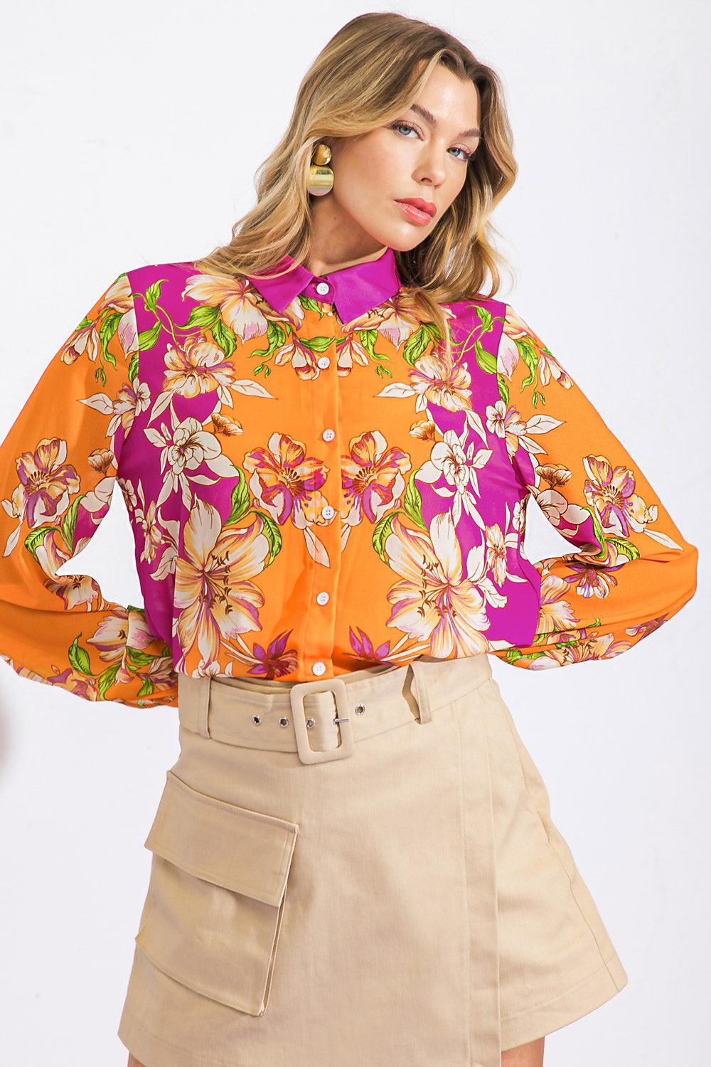 PURE AMBITION WOVEN TOP Flying Tomato