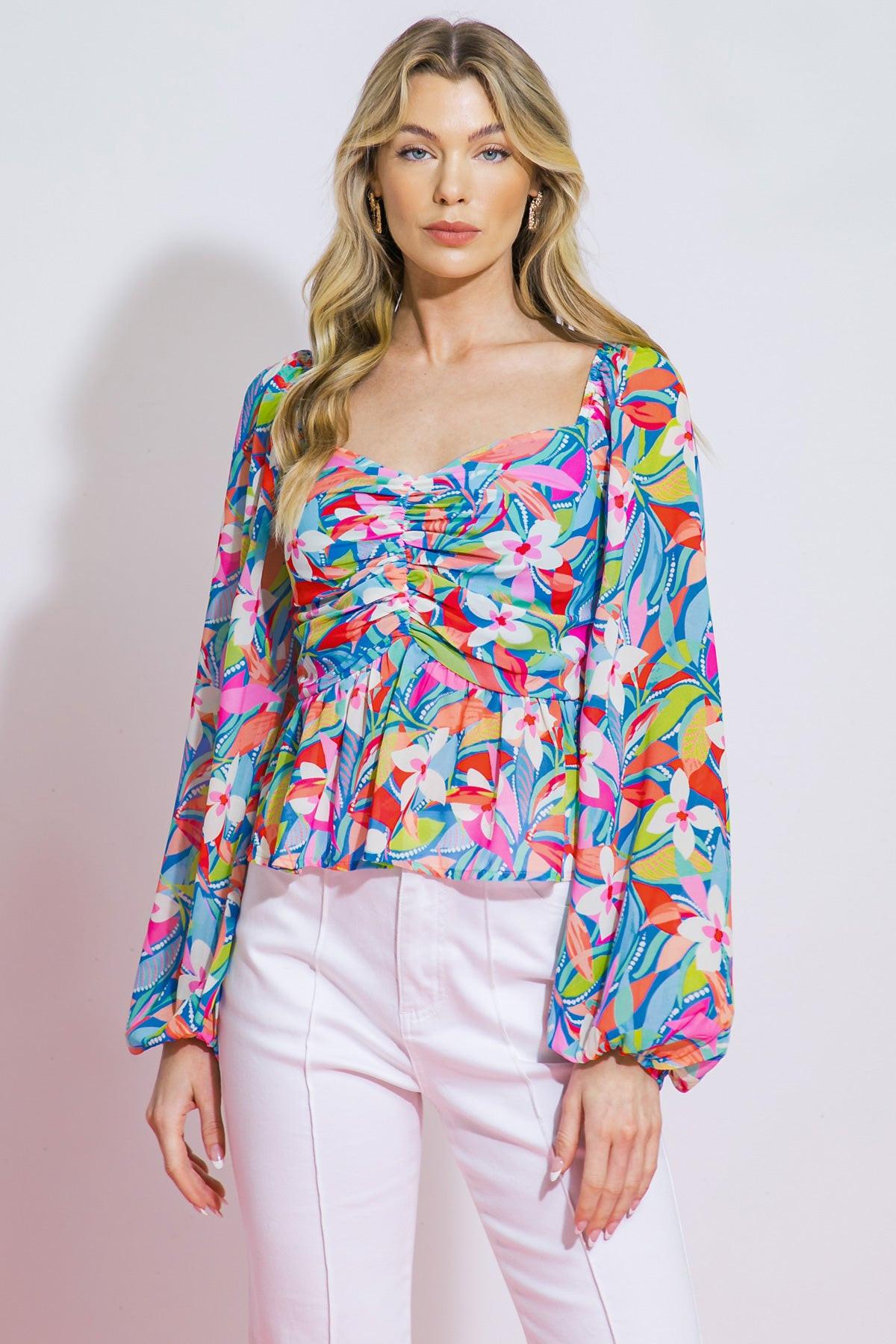 I NEVER KNEW WOVEN TOP Flying Tomato