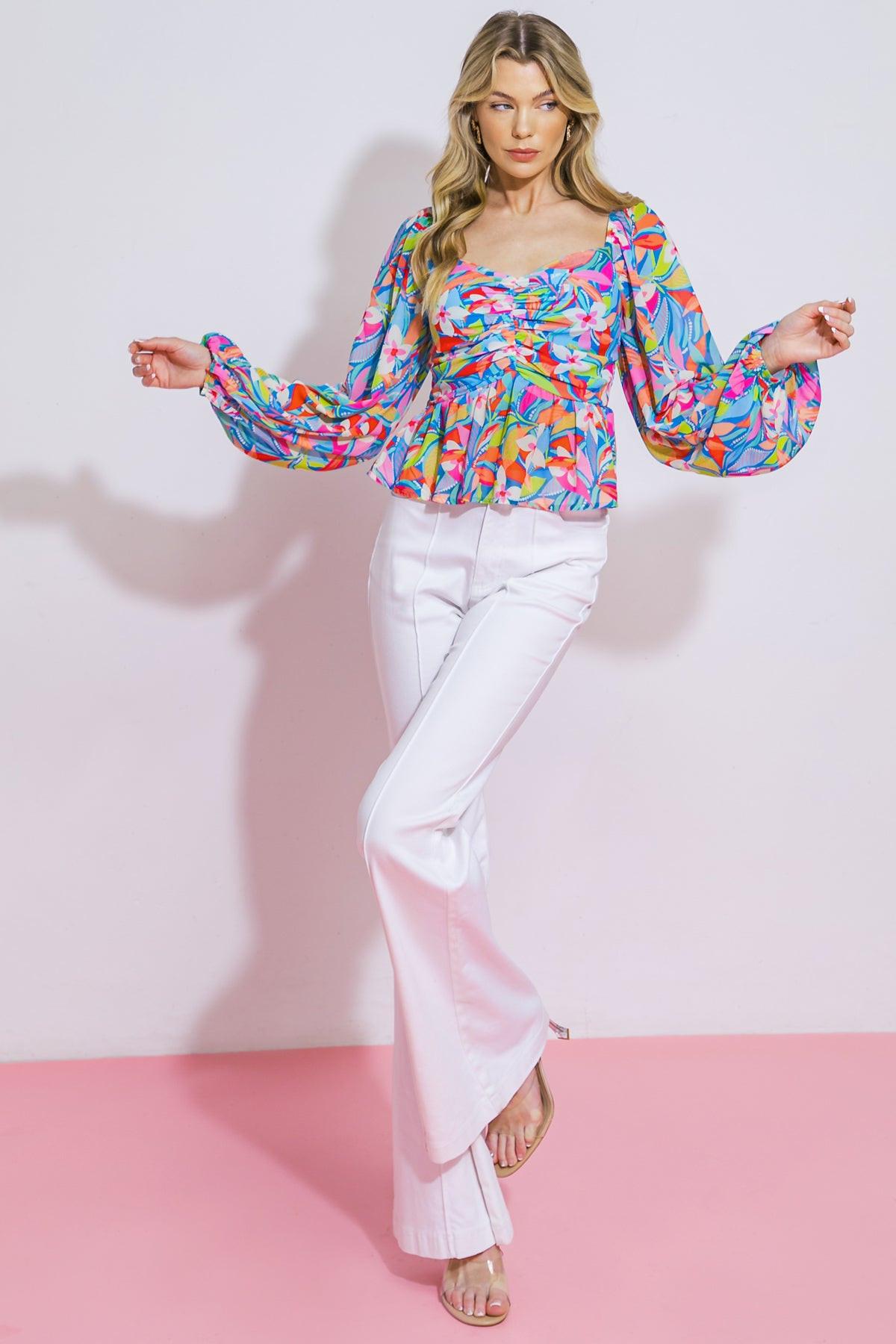 I NEVER KNEW WOVEN TOP Flying Tomato