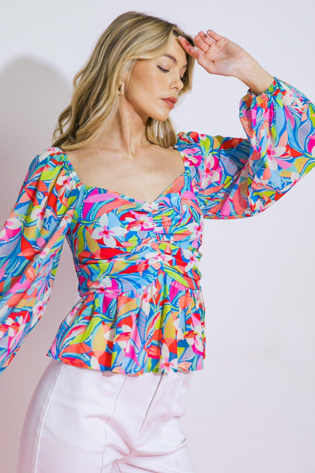 I NEVER KNEW WOVEN TOP Flying Tomato