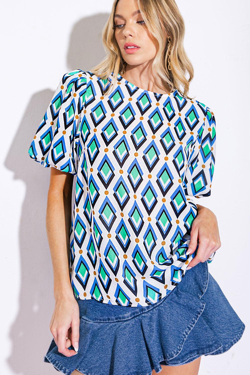 FRESH TAKE WOVEN TOP Flying Tomato