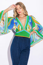 WE BELONG TOGETHER WOVEN CROP TOP Flying Tomato