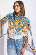 RIGHT THIS WAY WOVEN TOP Flying Tomato