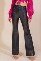 HOPE YOU KNOW FAUX LEATHER PANTS Flying Tomato