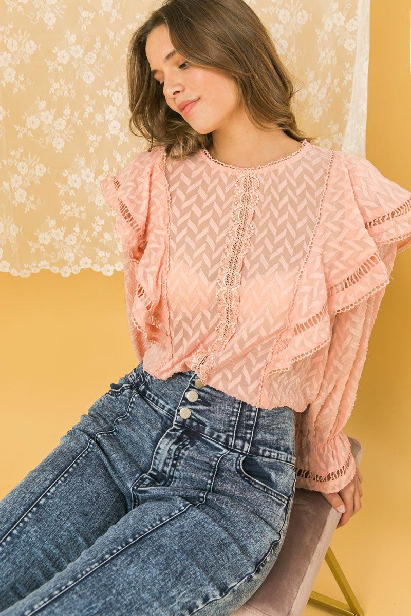 LOVE FOR ALL PEASANT TOP Flying Tomato