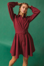 WRAPPED UP IN LOVE MINI DRESS Flying Tomato