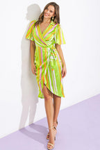 ROMANCE DREAMER SATIN WOVEN MINI DRESS Flying Tomato