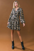 STRAIGHT TO BUSINESS SEQUIN MINI DRESS Flying Tomato