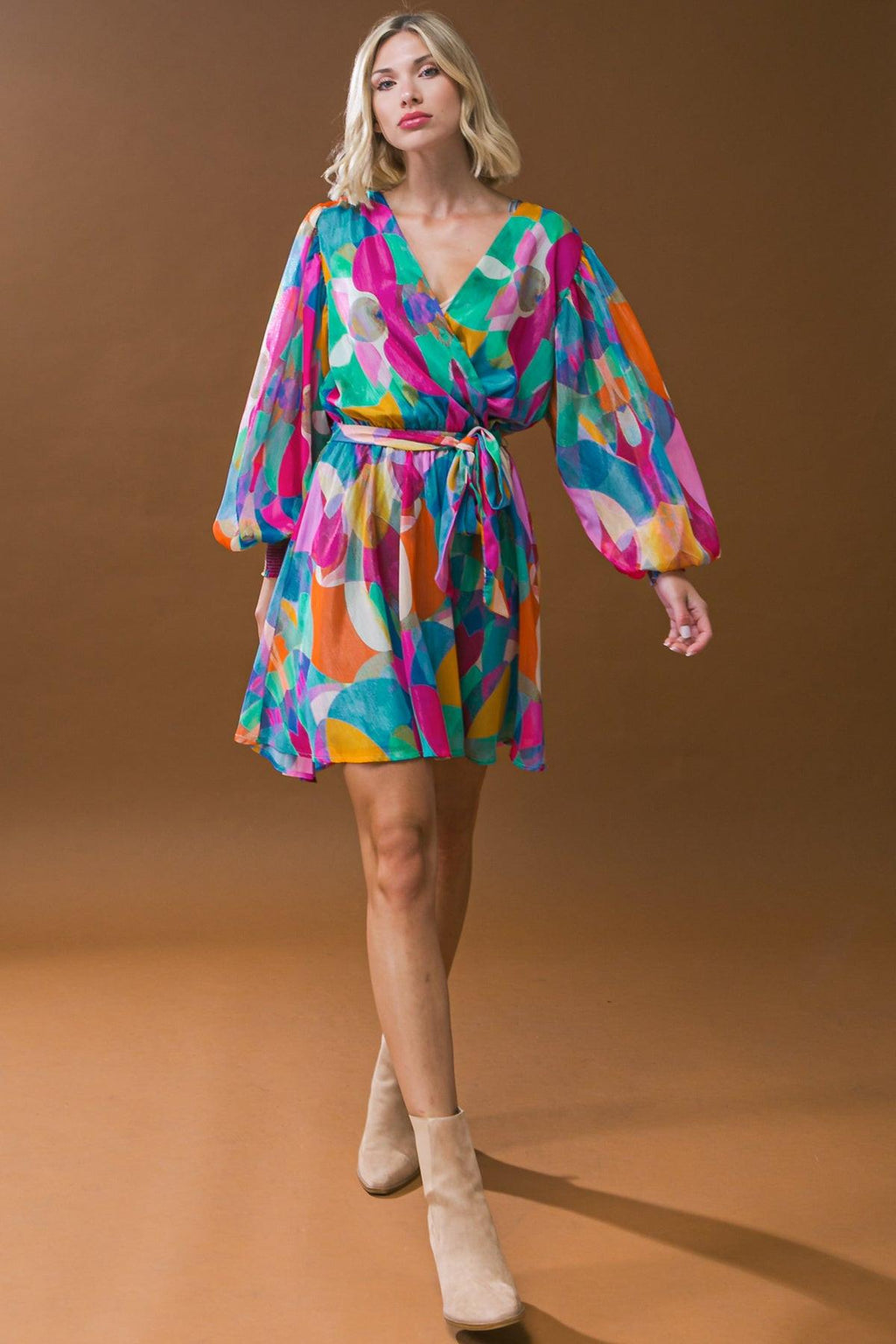 LOVE ME TONIGHT WOVEN MIDI DRESS Flying Tomato