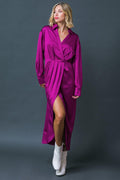 TOO GOOD TO BE TRUE WOVEN MIDI DRESS Flying Tomato