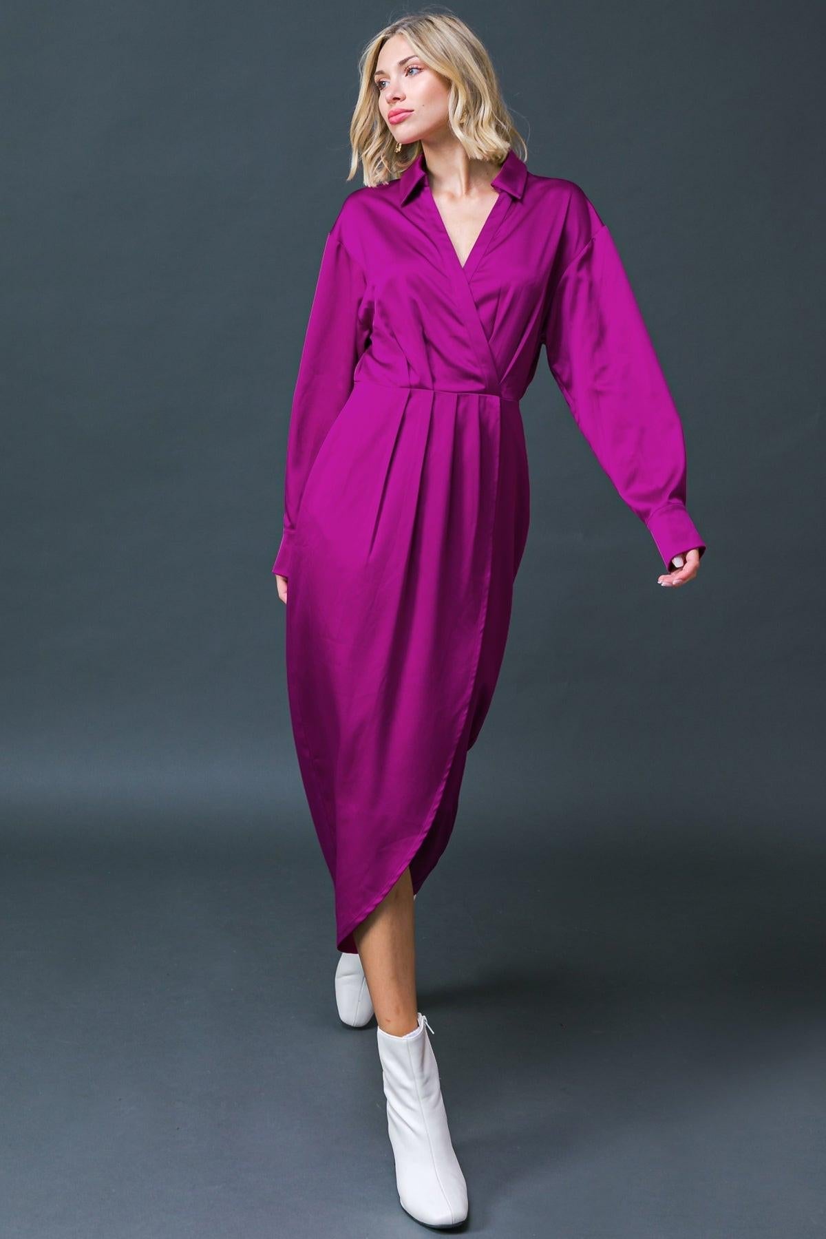 TOO GOOD TO BE TRUE WOVEN MIDI DRESS Flying Tomato