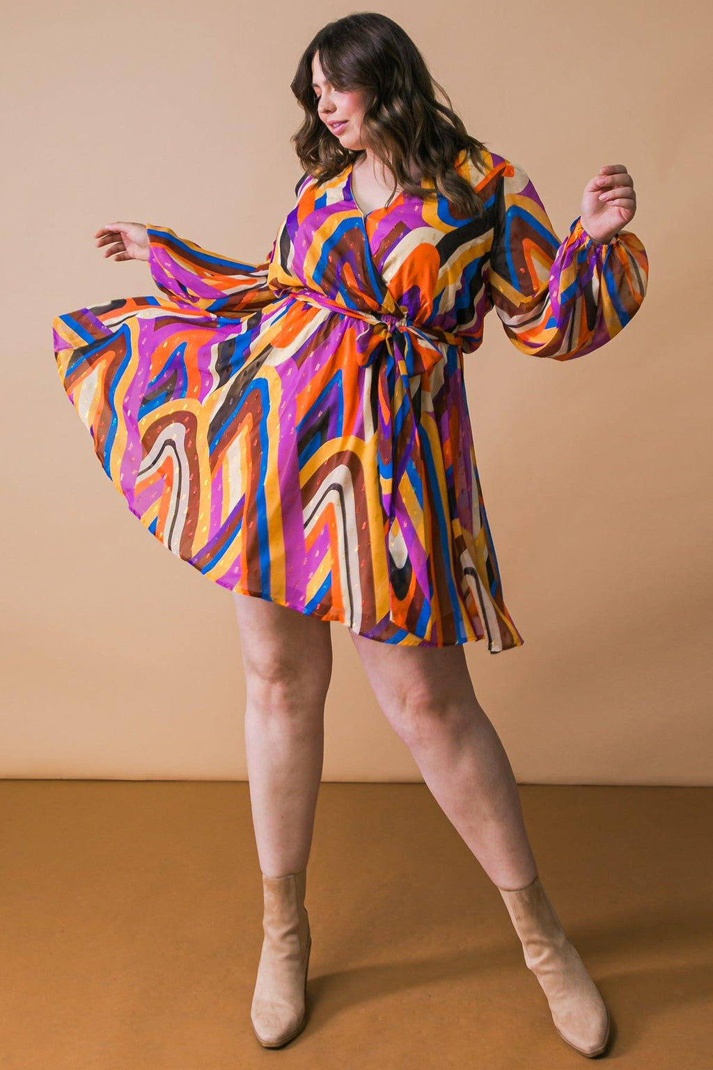 PALOMA PARTY WOVEN MINI DRESS Flying Tomato