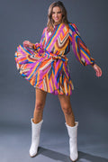 PALOMA PARTY WOVEN MINI DRESS Flying Tomato