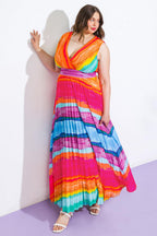 SHORE VACAYS WOVEN MAXI DRESSS Flying Tomato