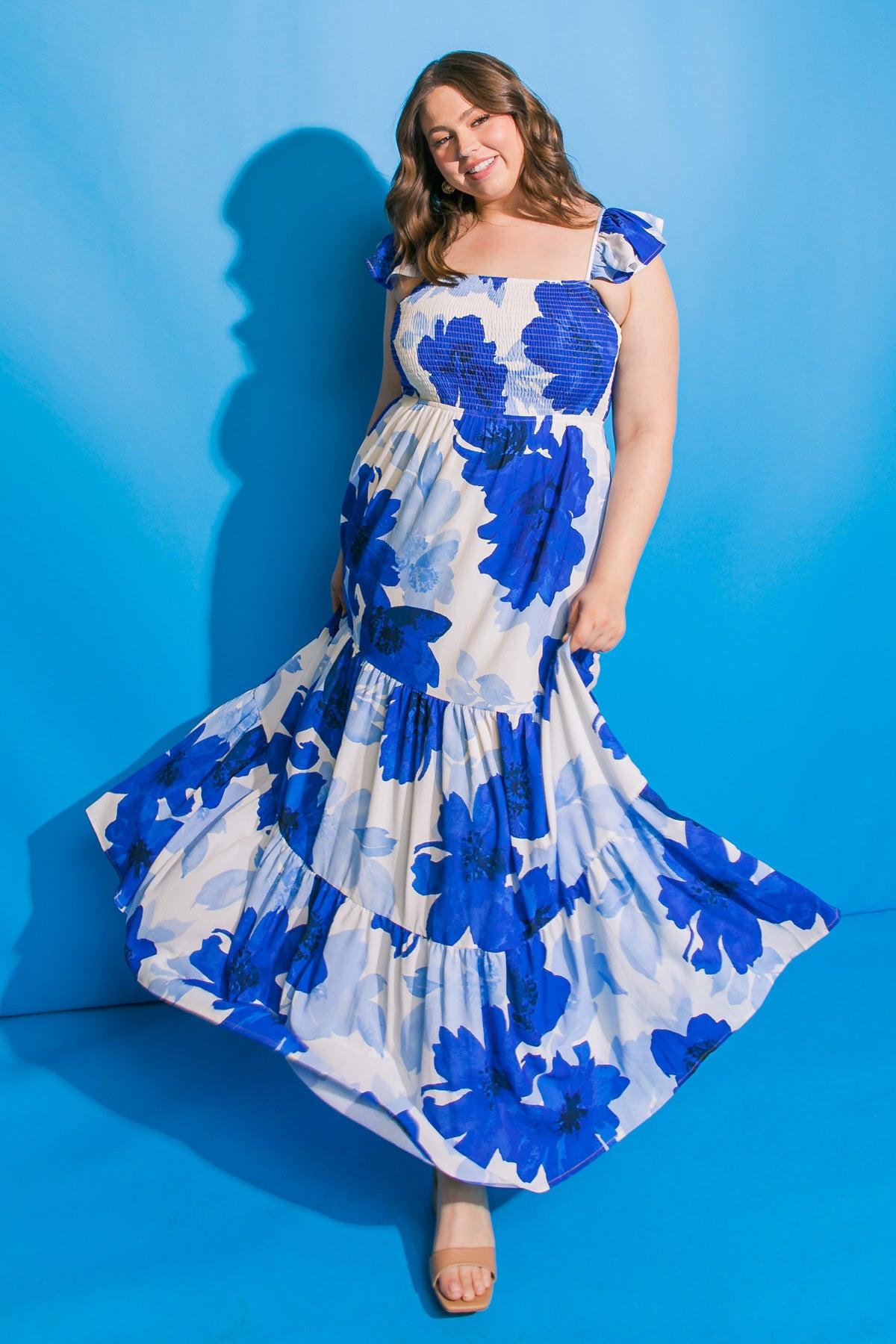 FEEL LIKE MOVING MAXI DRESS Flying Tomato