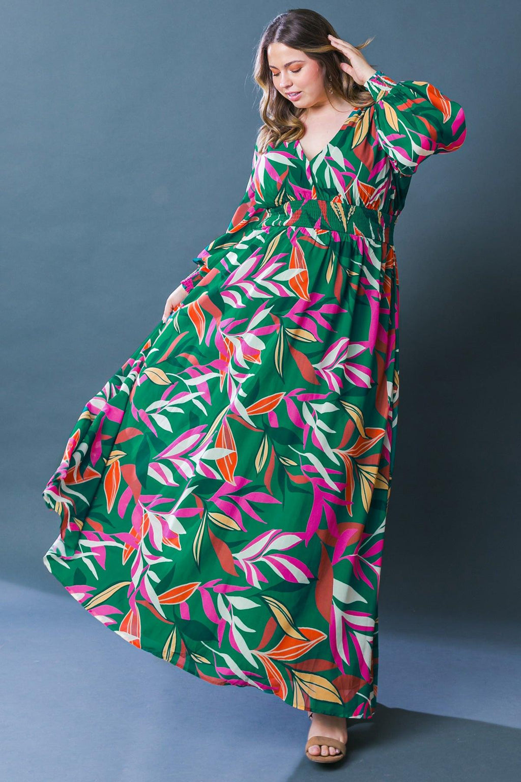 GONE COASTAL WOVEN MAXI DRESS Flying Tomato