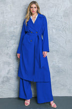 BOSS BABE WOVEN TRENCH COAT Flying Tomato