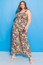MOLINETTO FLORAL WOVEN JUMPSUIT Flying Tomato