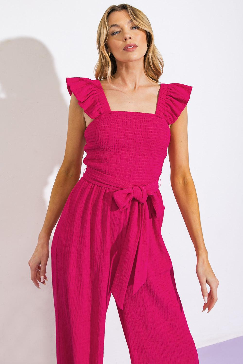LOVEILEST STYLE WOVEN JUMPSUIT Flying Tomato