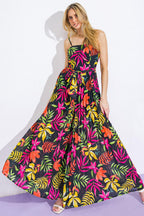 BLOSSOMING WITH JOY WOVEN JUMPSUIT Flying Tomato
