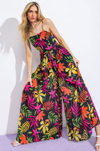 BLOSSOMING WITH JOY WOVEN JUMPSUIT Flying Tomato