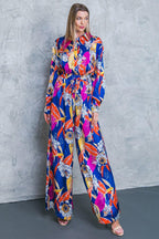 BLOOMING HOPE WOVEN JUMPSUIT Flying Tomato