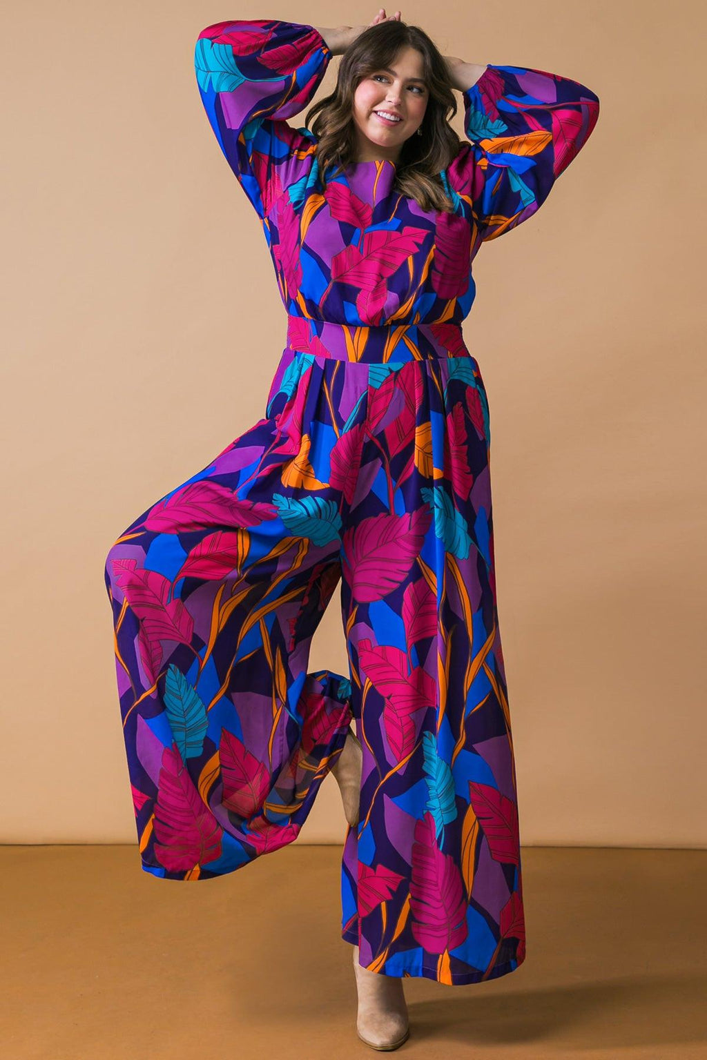 DARE TO TAKE THE WOVEN JUMPSUIT Flying Tomato