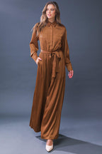 SIMPLY TRENDY WOVEN JUMPSUIT Flying Tomato