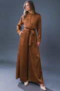 SIMPLY TRENDY WOVEN JUMPSUIT Flying Tomato