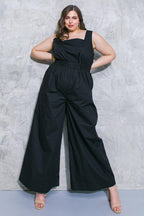 LIFE WITH YOU POPLIN JUMPSUIT Flying Tomato