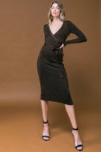 FOREVER IMPRESSED SWEATER MIDI DRESS Flying Tomato