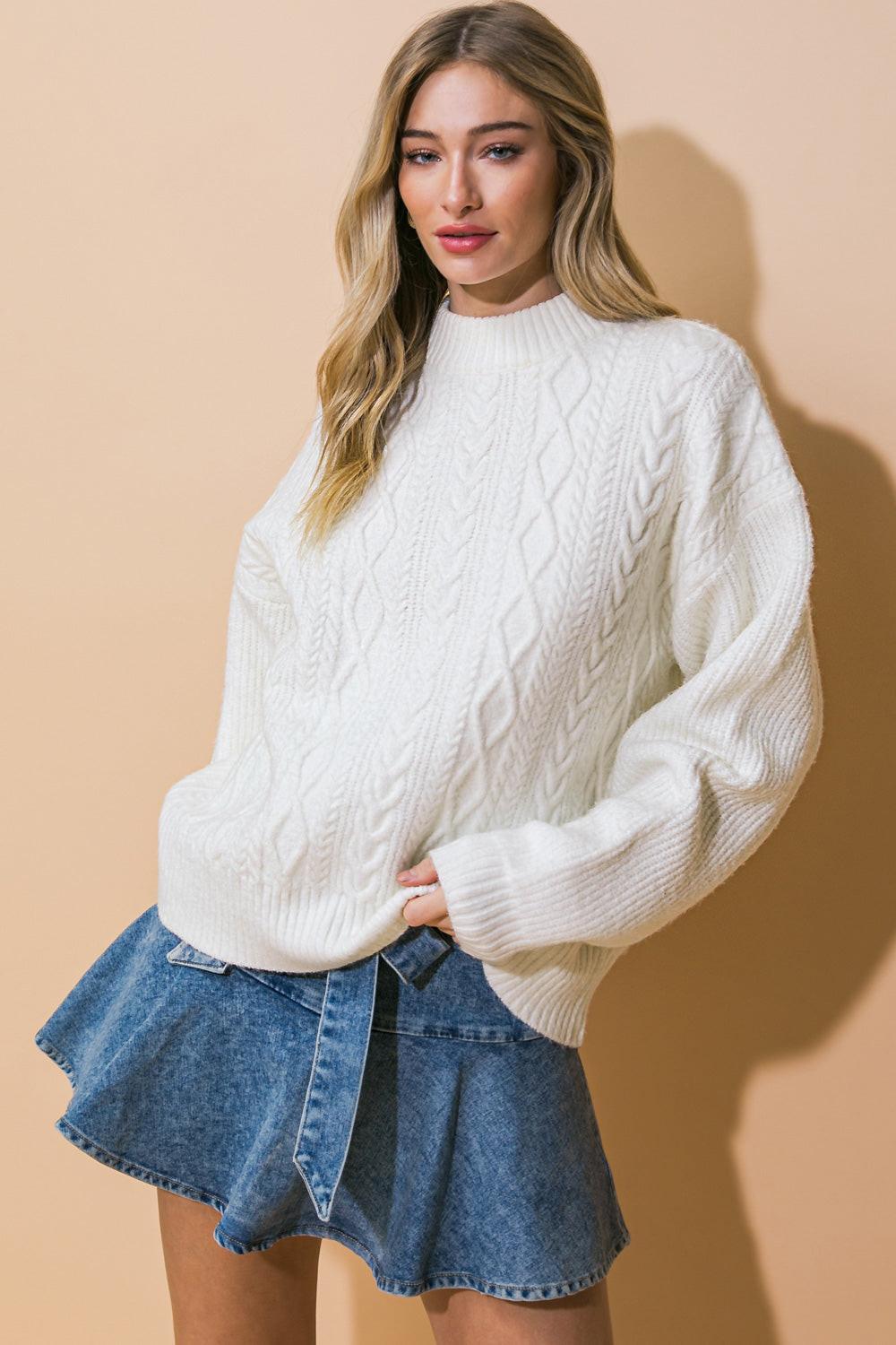 SIMPLE SOLUTIONS SWEATER TOP Flying Tomato