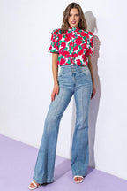 I CAN WAIT FOREVER WOVEN TOP Flying Tomato