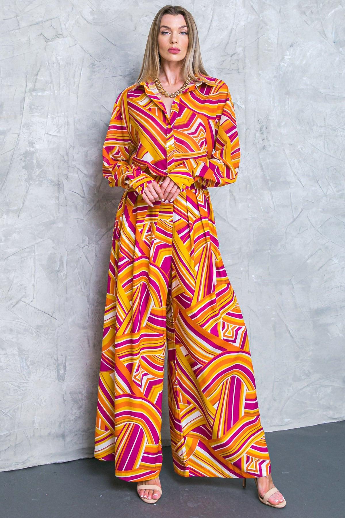 LIVELY CHAM WOVEN TOP Flying Tomato