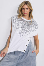 PETITE TREASURE KNIT TOP Flying Tomato