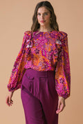 READY FOR WHAT'S NEXT WOVEN TOP Flying Tomato