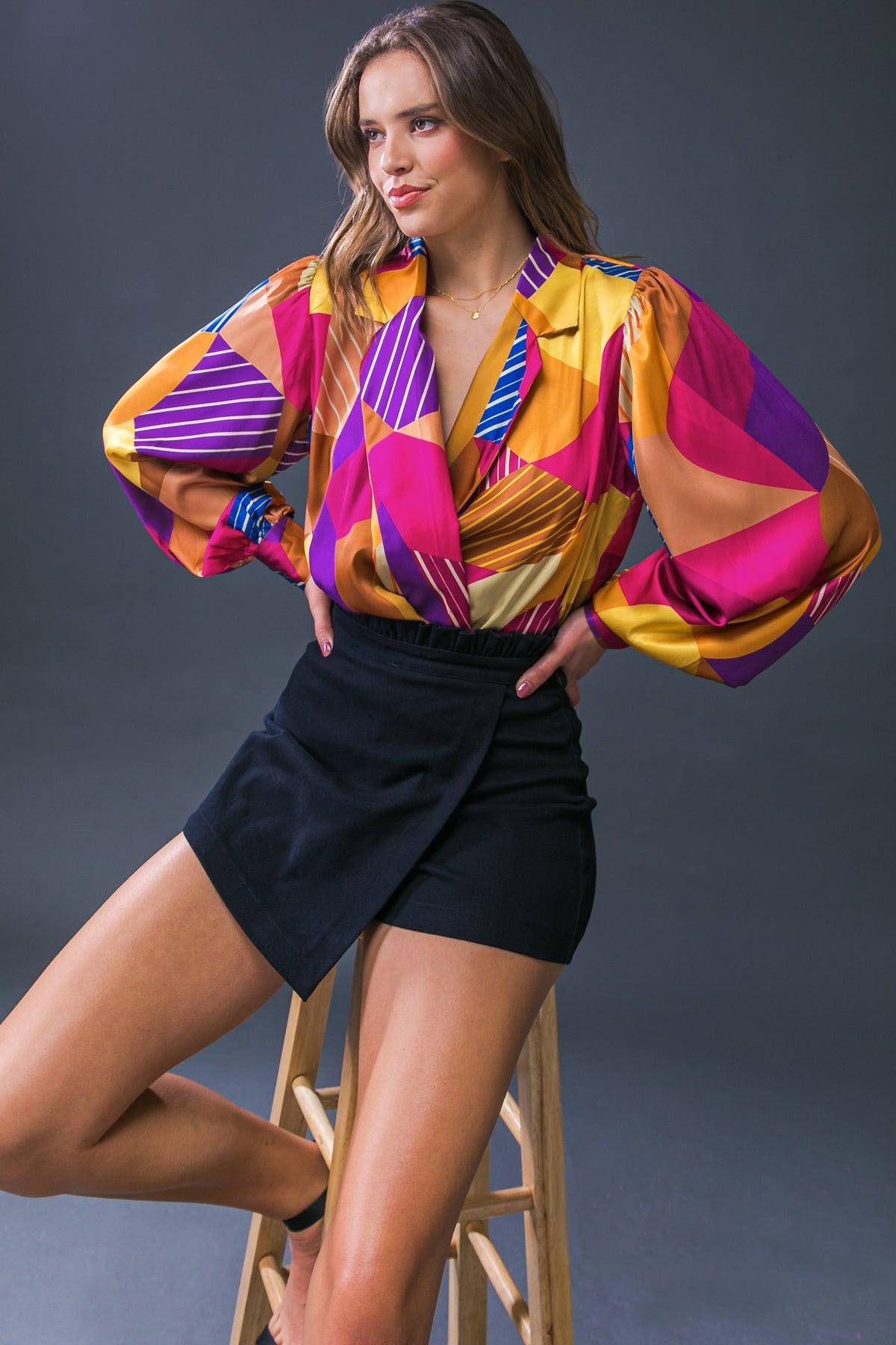 NEW IN TOWN WOVEN BODYSUIT Flying Tomato