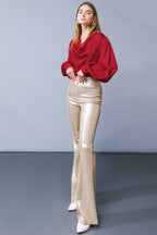 GARDEN SENSATION SATIN TOP Flying Tomato