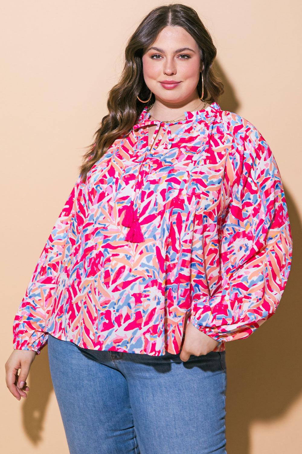 MISTLETOE MOMENT WOVEN TOP Flying Tomato