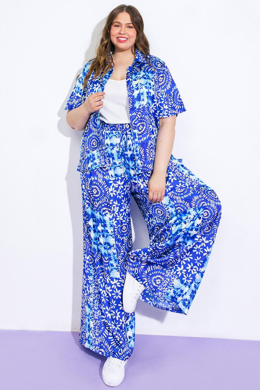 BEAUTIFUL BORDERS WOVEN TOP Flying Tomato