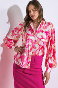 COMING TO MY SENSES WOVEN TOP Flying Tomato
