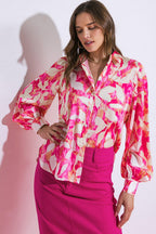 COMING TO MY SENSES WOVEN TOP Flying Tomato