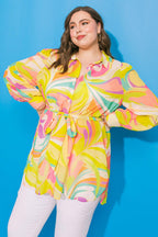 MAGIC ISLAND WOVEN TOP Flying Tomato