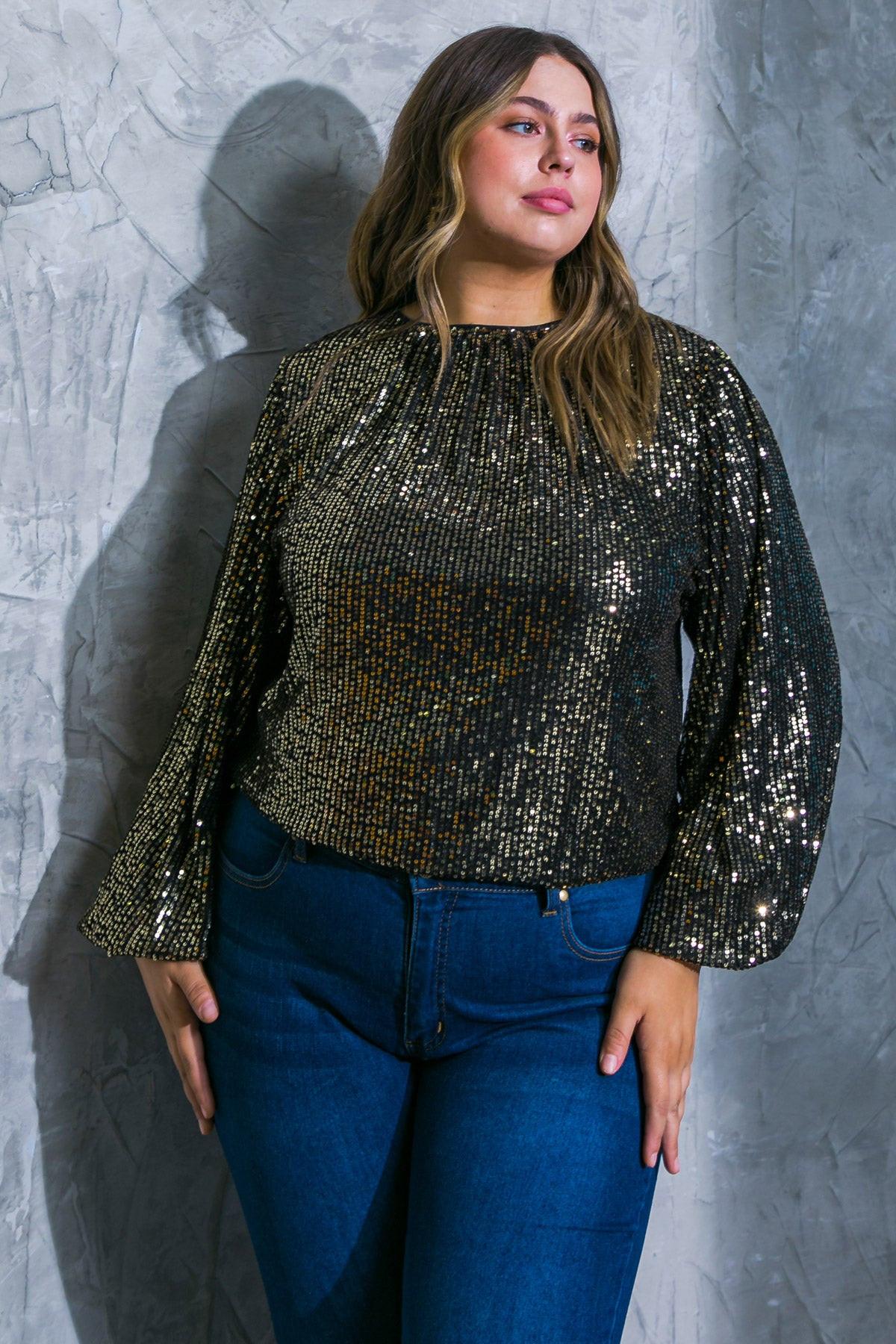 HOPE YOU REMEMBER SEQUIN TOP Flying Tomato